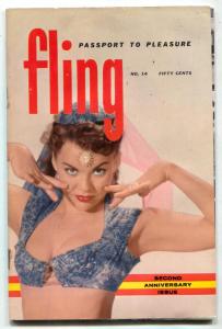 Fling Digest #14 1959- Russ Meyer- June Wilkinson