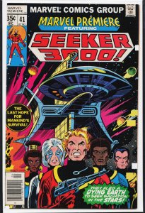 Marvel Premiere #41 (1978) Seeker 3000 Crew