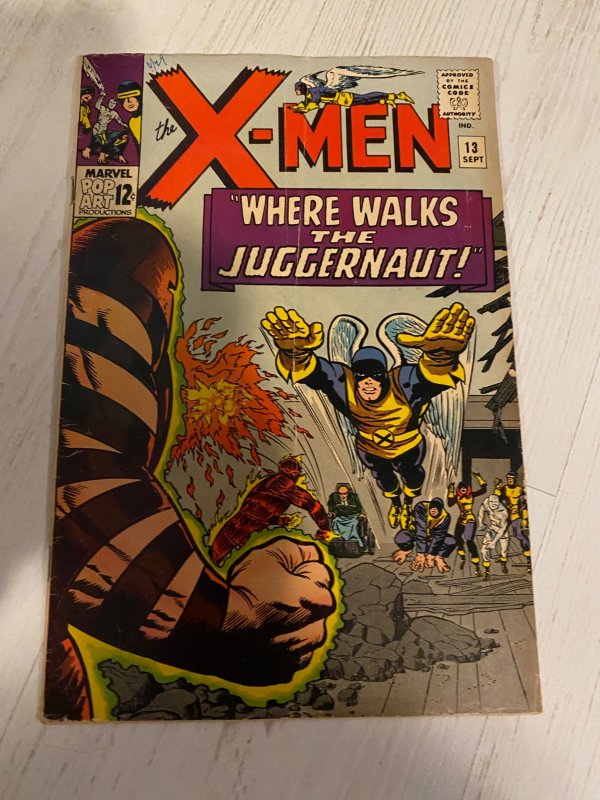 The X-Men #13 (1965)2nd battle vs the juggernaut