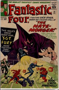 Fantastic Four #21 (1963) Fantastic Four [Key Issue]