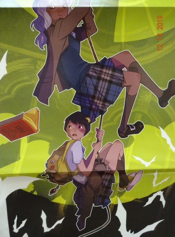 GOTHAM ACADEMY Promo Poster, 12 x 34, 2014, DC,  Unused more in our store 340