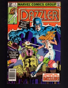 Dazzler #5 Newsstand Edition (1981)   / ID#706