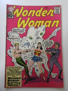 Wonder Woman #125 (1961) VG Condition moisture stain