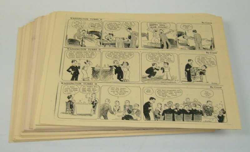 Washington Tubbs II by Crane newspaper strip reproductions - 155 pages