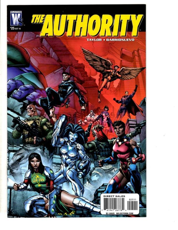 Lot Of 6 The Authority Wildstorm Comic Books # 23 24 25 27 28 1 Taylor JC11