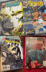 Lot of 4 Comics (See Description) Avengers Spotlight, Avengers West Coast, Ba...