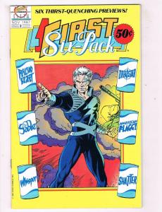 First Six Pack #2 VF/NM First Comics Comic Book Nov 1987 DE41 AD18
