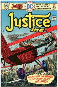 JUSTICE INC #1 FN, 2 3 4, VF+, 1975, Jack Kirby, Avenger, Joe Kubert, Robeson