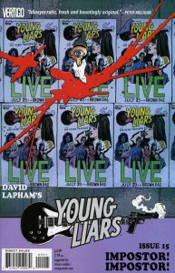 Young Liars #15 VF ; DC/Vertigo | David Lapham