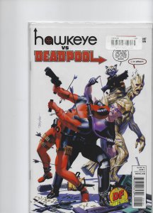 hawkeye vs deadpool #1