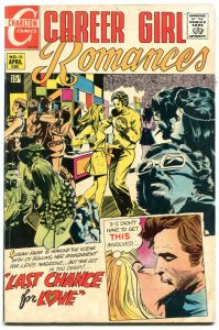 Career Girl Romances #56 1970- Hippie party cover- drug art? FN-