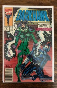 Darkhawk #8 Newsstand Edition (1991)