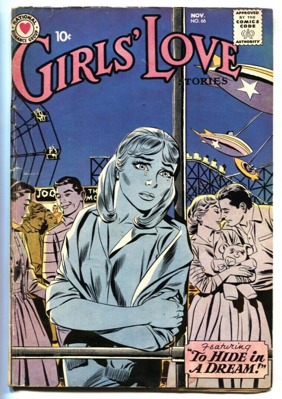 Girls' Love Stories #66 1959 DC-Ferris Wheel cover