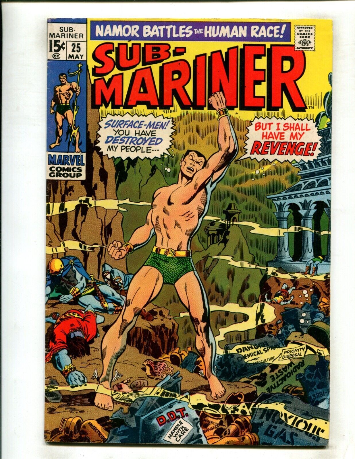 Sub-Mariner #22 (February, 1970)  Attack of the 50 Year Old Comic