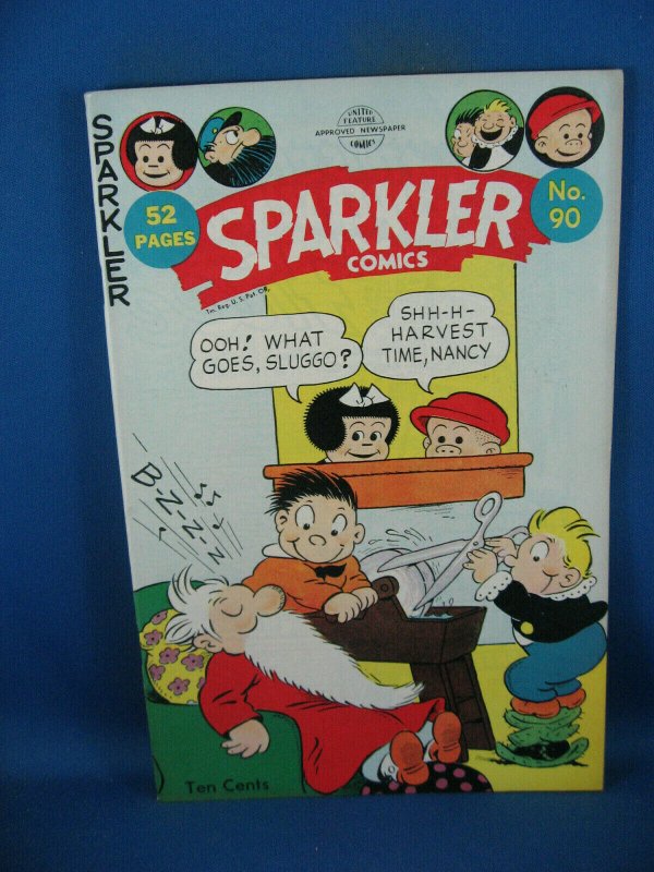 SPARKLER 90 F VF NANCY TARZAN KATZENJAMMERS 1949