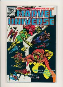 LOT OF 3-MARVEL UNIVERSE BOOK OF DEAD I&II, &BOOK OF WEAPONS #13-15 VF (PF743) 