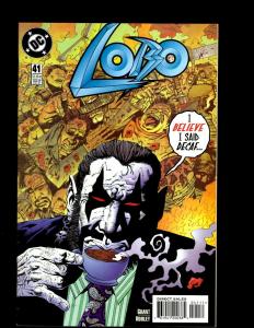 Lot of 12 Lobo DC Comic Books #37 38 39 40 41 42 43 44 45 46 47 48 J407