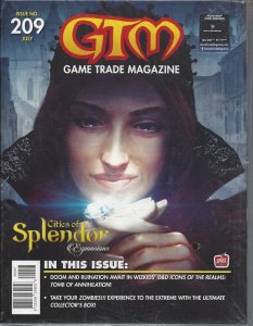Game Trade Magazine #209 (in bag) VF/NM ; Alliance | Cities of Splendor