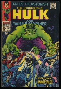Tales To Astonish #101 Sub-Mariner and the Hulk! Last Issue!