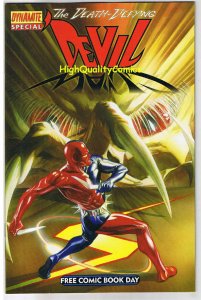 DEVIL MAN, Preview, Promo, Alex Ross, 2008, FCBD, NM