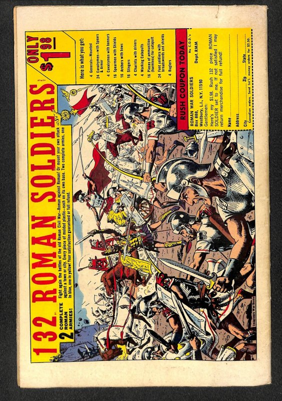 Iron Man #4 GD/VG 3.0 1st Unicorn! Marvel Comics