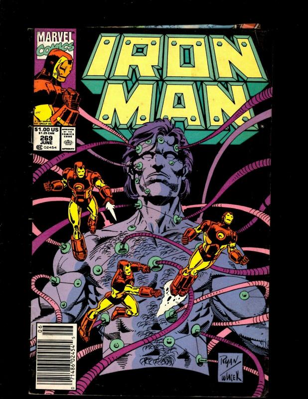 12 Iron Man Marvel Comics #218 234 237 239 240 243 249 259 263 266 268 269 J369