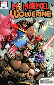Ms Marvel and Wolverine #1 2022 Asrar Cover B Marvel Comics EB27