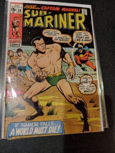 SUB-MARINER #30 FINE + CAPTAIN MARVEL