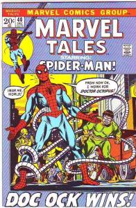 Marvel Tales #40 (Dec-72) VF/NM+ High-Grade Spider-Man