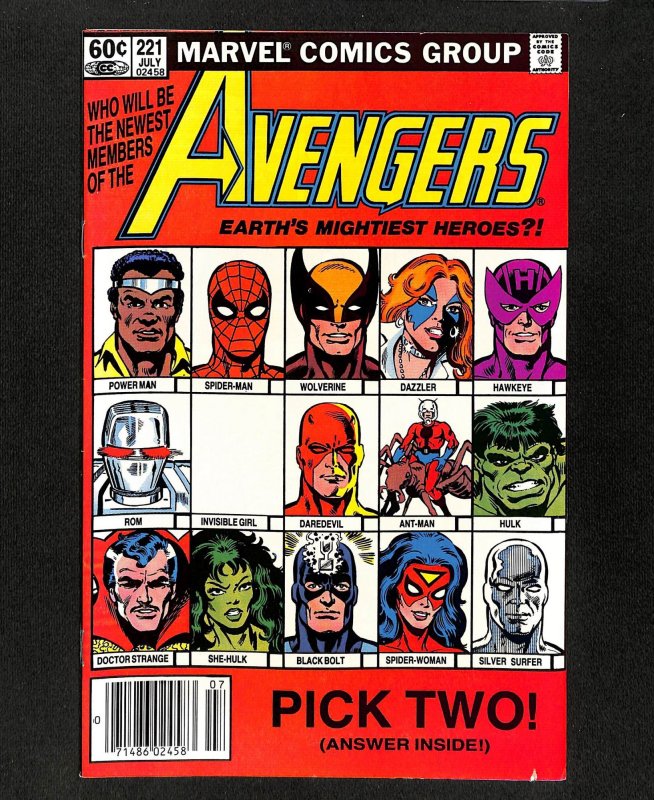 Avengers #221 She-Hulk joins the Avengers!