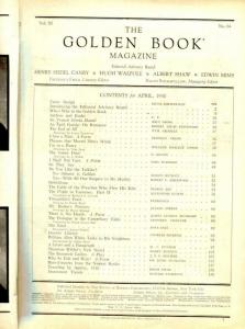 Golden Book April 1930- O Henry- Aldous Huxley- Milt Gross