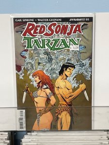 Red Sonja/Tarzan #3 Cover B (2018)