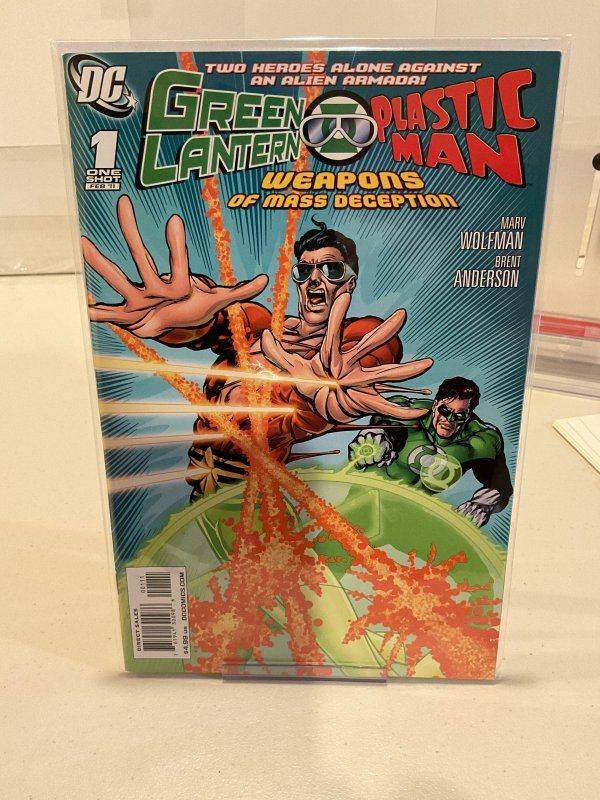 Green Lantern Plastic Man: Weapons of Mass Deception #1  2011
