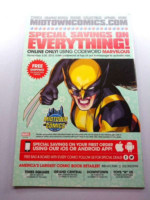 All-New Wolverine #1 Cargo Hold Cover (2016) - NM