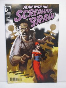 Man With The Screaming Brain #3 Variant Cover (2005)