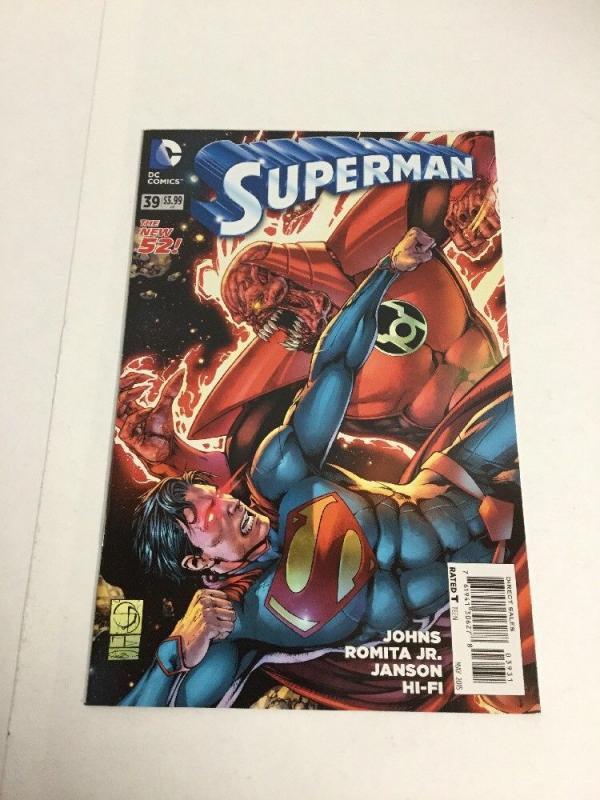 Superman 39 Variant Nm Near Mint DC Comics New 52