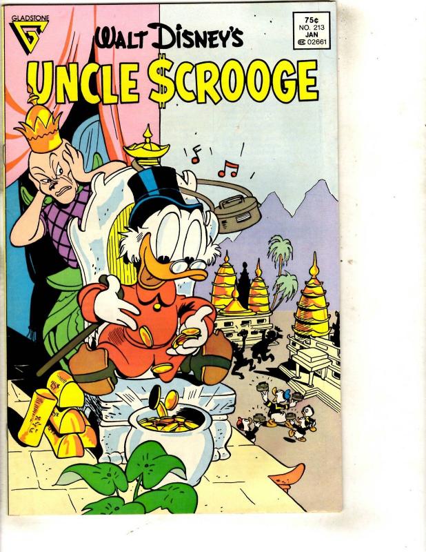 12 Uncle Scrooge Comics # 210 211 212 213 214 215 216 217 218 219 220 221 WS5