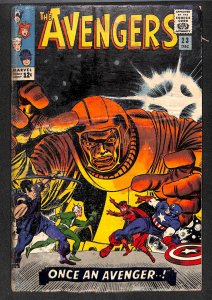 Avengers #23 GD- 1.8 Kang! Marvel Comics Thor Captain America