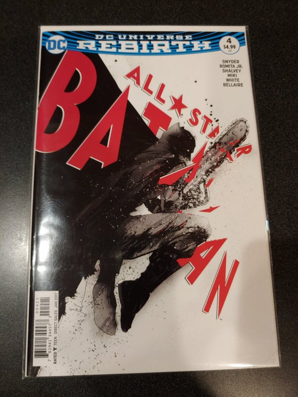 ​ALL STAR BATMAN #4 JOCK COVER