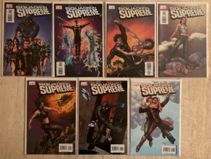 SQUADRON SUPREME LOT OF 76 | 9 COMPLETE SERIES + 1 ONE-SHOT | 1985-2011