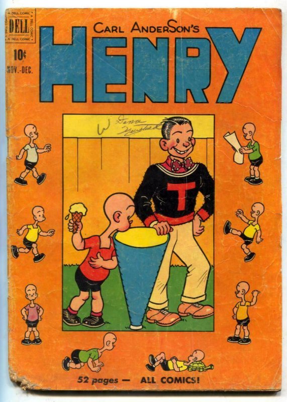 Henry #16 1950-Dell Golden Age comic G/VG