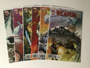 Weapon H 1-12 Weapons Of Mutant Destruction Prelude 1-5 Lot Near Mint Marvel