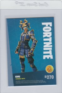 Fortnite Hime 270 Legendary Outfit Panini 2019 trading card series 1