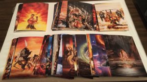 1993 From Fantasy To Reality Luis Royo 90 card set