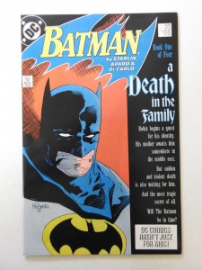 Batman #426 (1988) A Death In The Family! Part 1 Beautiful NM Condition!