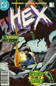 Hex #18 (Newsstand) FN ; DC | Jonah Hex in the Future Last Issue