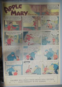 Apple Mary Sunday Page by Martha Orr from 12/29/1935 Size Full Page 15 x 22 inch