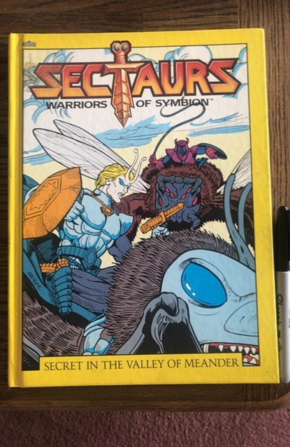 SECTAURS, secret in the valley of meander, hardcover, 45p