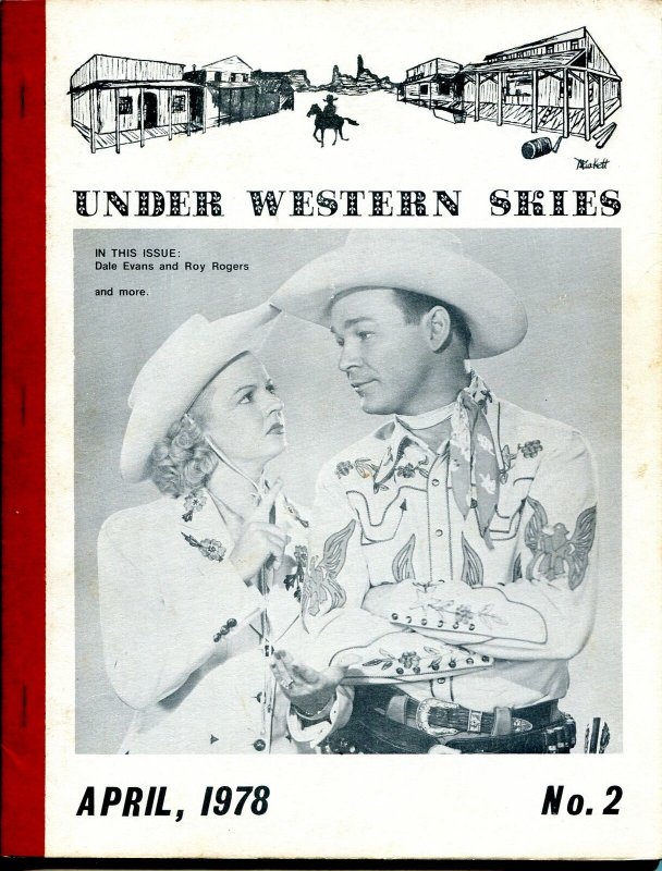 Under Western Skies #2 4/1978-Roy Rogers-Dale Evans-B-Westerns-G/VG