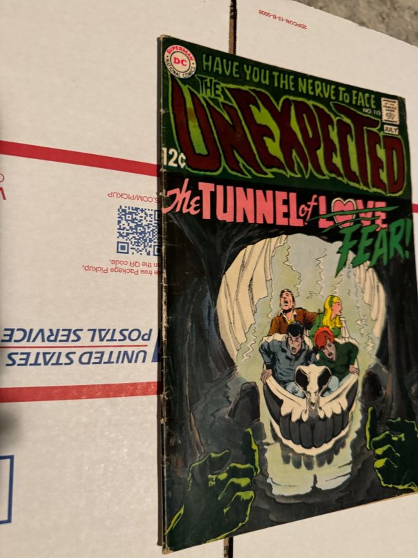 The Unexpected #113 (1969) classic 70s horror small chip lower corner